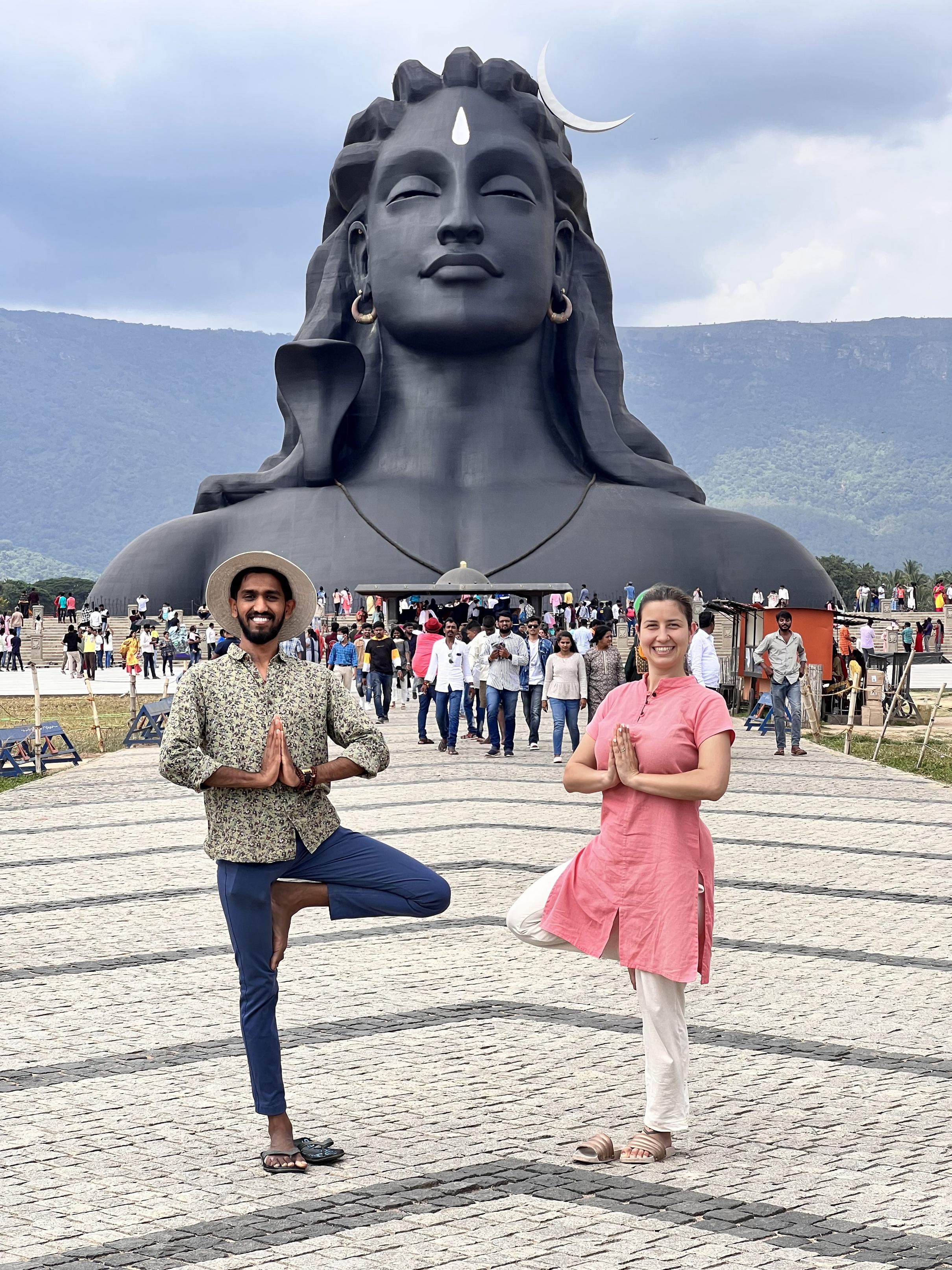 Elan, cultural bridge and organizer, native South Indian guide with deep temple tradition knowledge